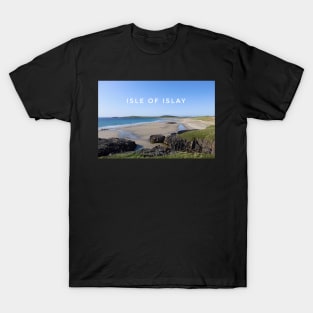 Isle of Islay Machir Bay Kilchoman print T-Shirt